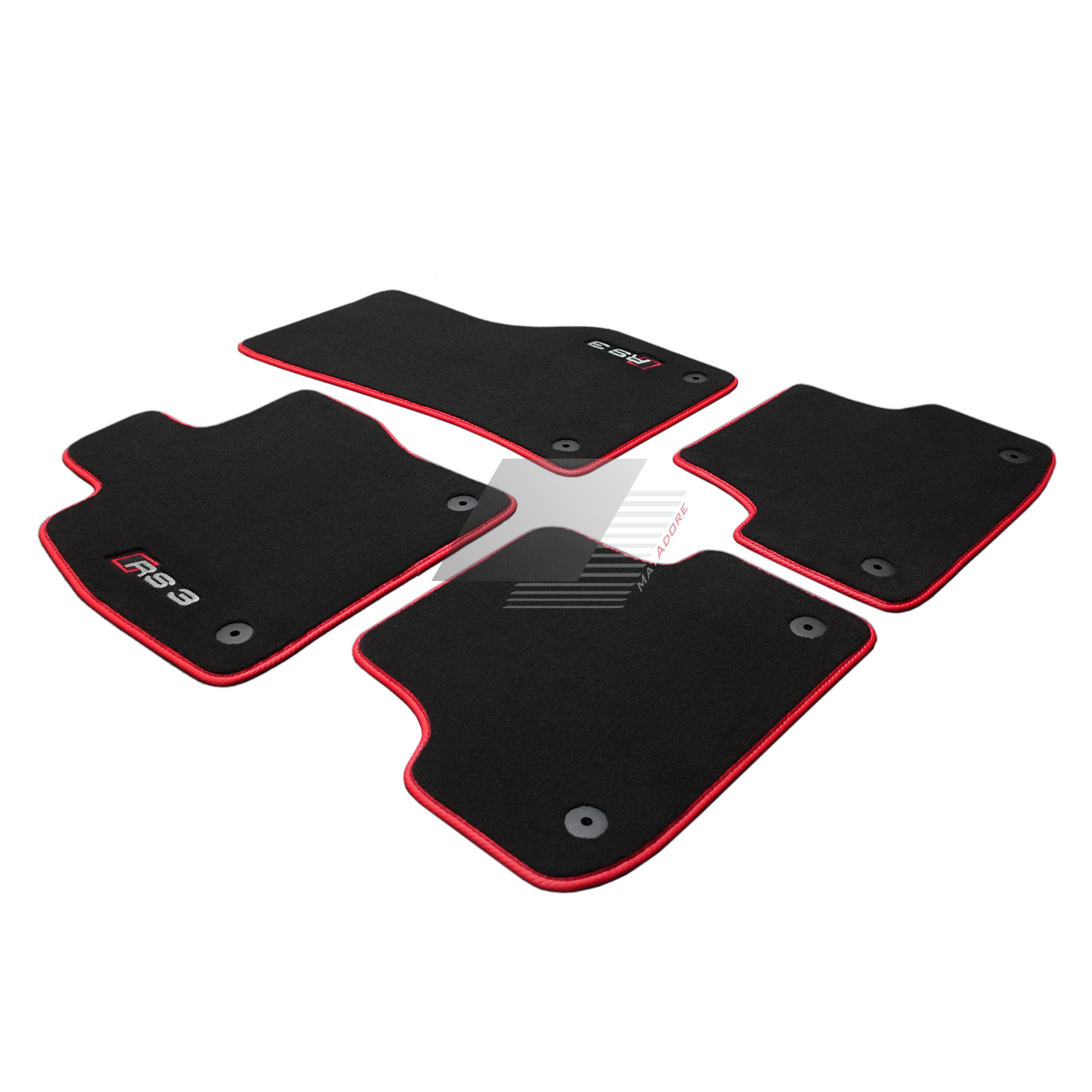 Audi A3 8V Sedan Floor Mats 2013-2020 *RHD #RS3 Side